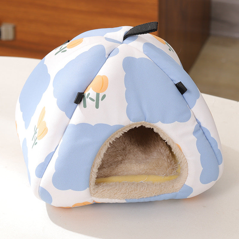 Nido ventilado para hámster y mascotas pequeñas
