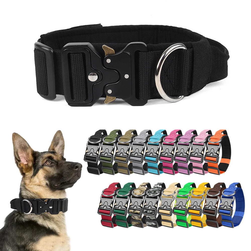 Collar táctico reflectante para perro
