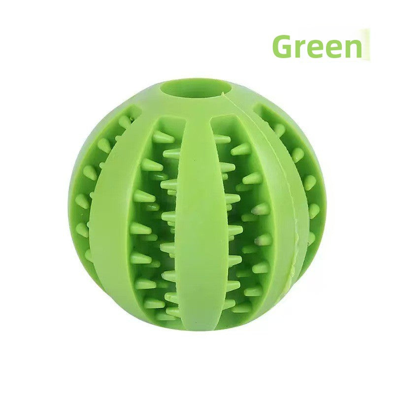 Pelota dispensadora de premios con cuerda para perros