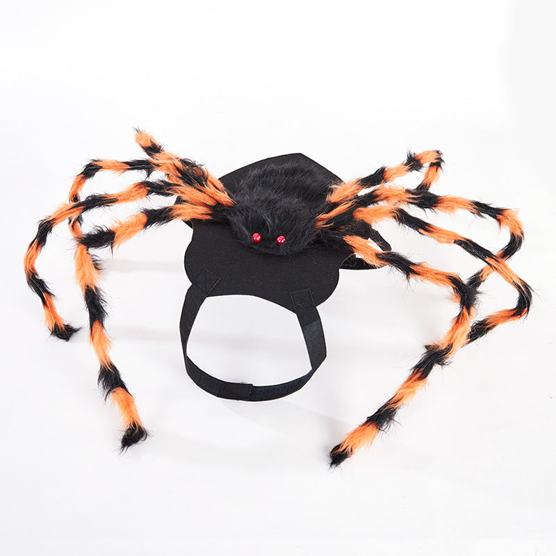 Disfraz de araña para perros y gatos