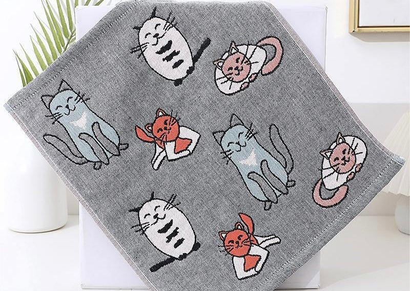 Paño de cocina de algodón con gatos | Pawsome Pets New York