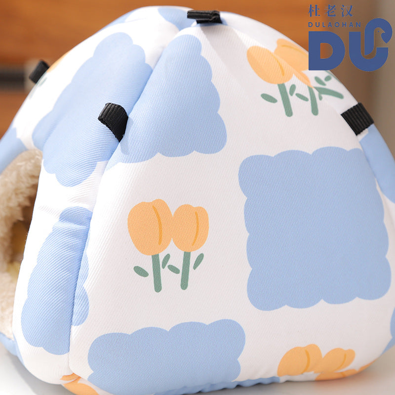 Nido ventilado para hámster y mascotas pequeñas
