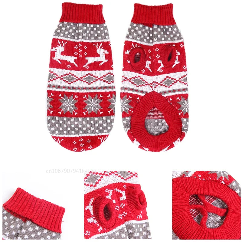 Jersey de punto para perro y gato, cálido para invierno