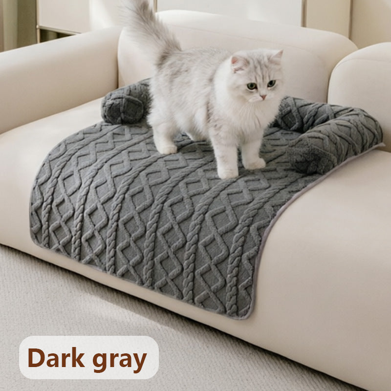Cama cálida e impermeable para perros y gatos