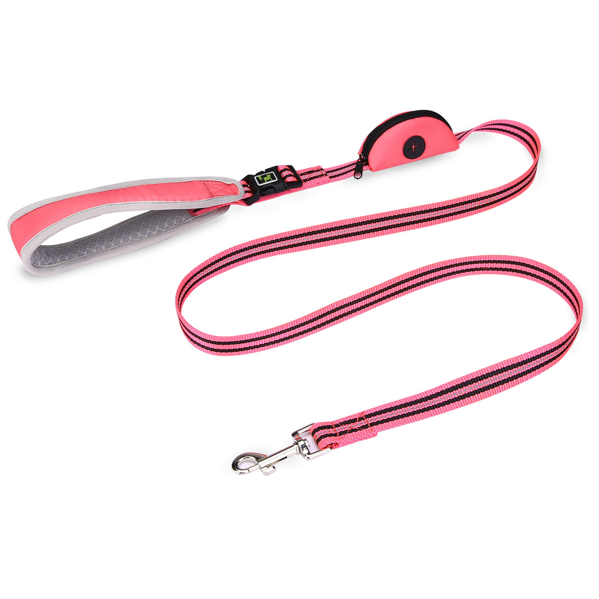 Correa reflectante de nylon para perros de 150 cm