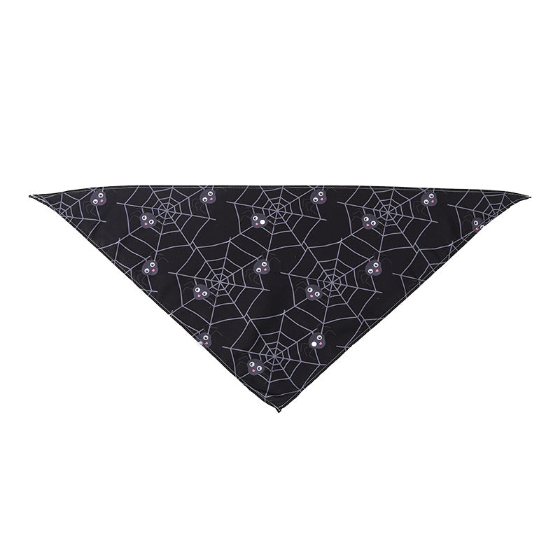 Bandana de nylon para perros y gatos con diseño festivo