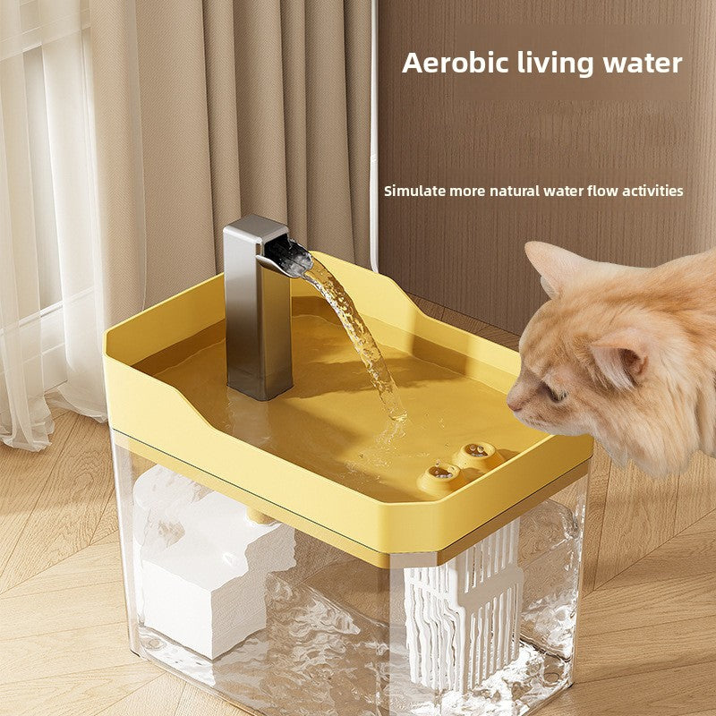 Fuente automática de agua para perros y gatos