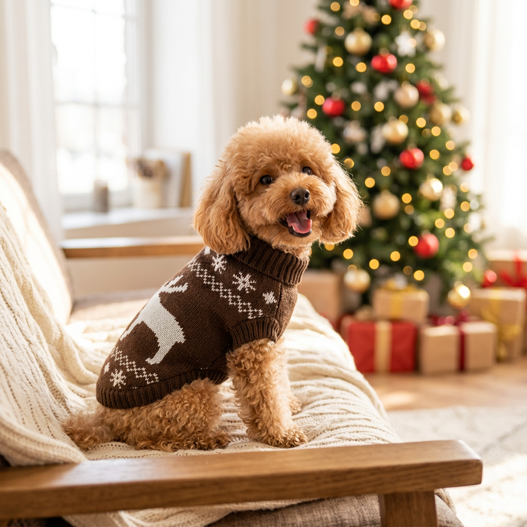 Jersey de punto para perro y gato, cálido para invierno