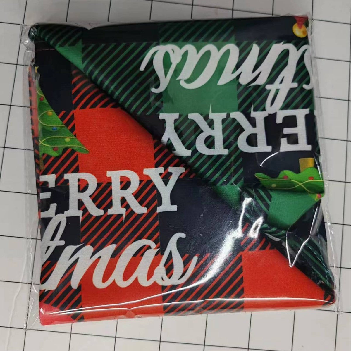 Pañuelo triangular navideño para perros y gatos – Muñeco de nieve