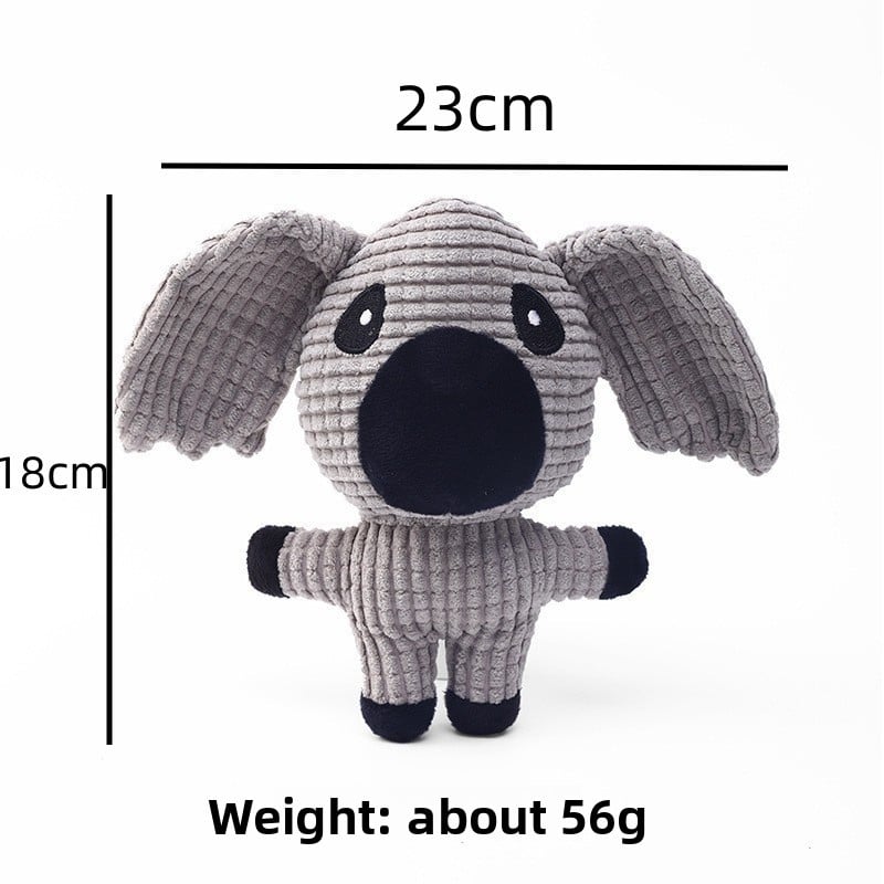 Juguete de peluche con sonido para perros y gatos