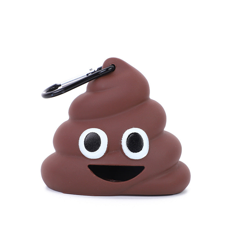 Dispensador portátil de bolsas para excrementos