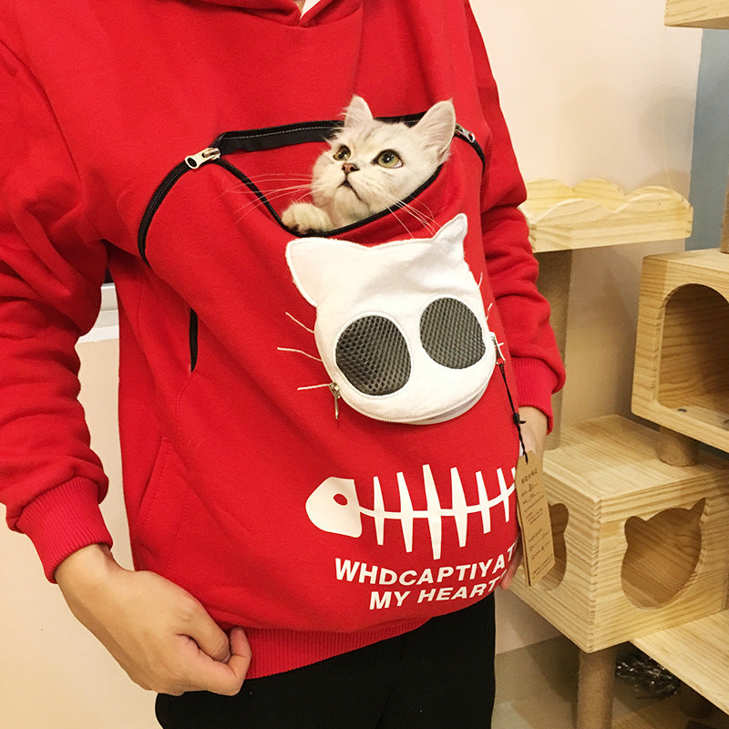 Sudadera portamascotas para gatos y perros