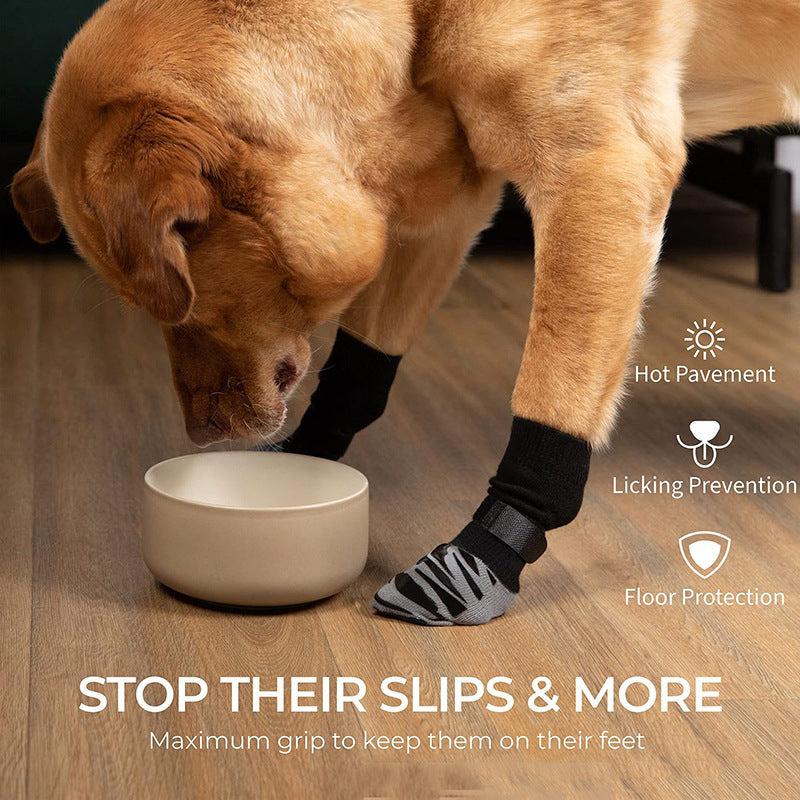 Calcetines Antideslizantes e Impermeables para Perros · 4 Piezas, foto 2 de 85