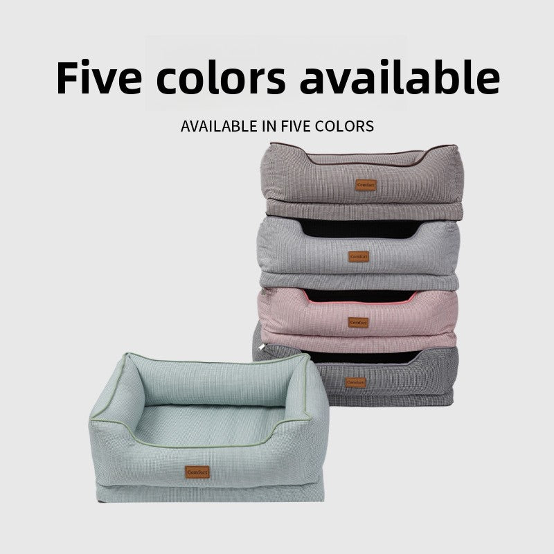 Cama lavable y desmontable para perros y gatos