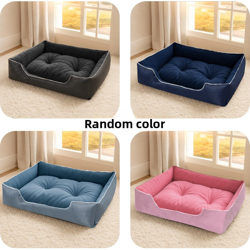 Cama impermeable y desenfundable para perros