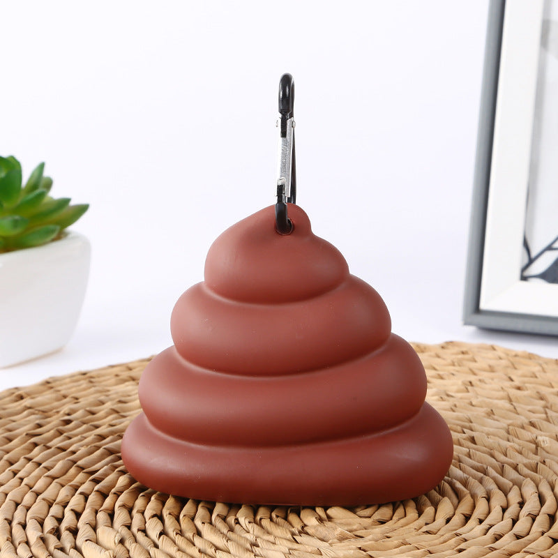 Dispensador portátil de bolsas para excrementos