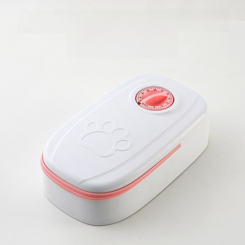 Comedero automático doble para perros y gatos