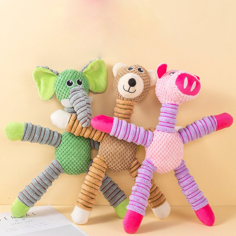 Juguete de peluche con sonido para mascotas