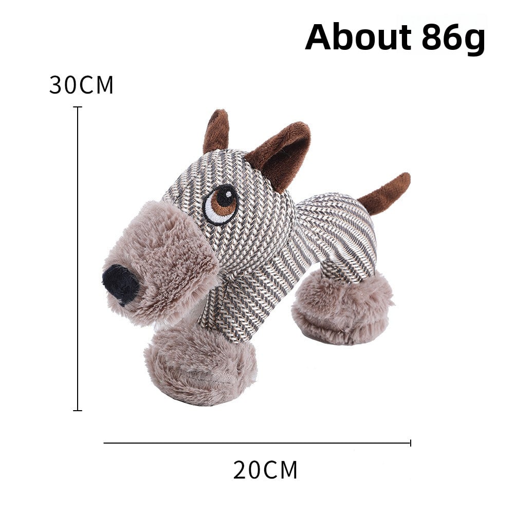 Juguete de peluche resistente para perros y gatos