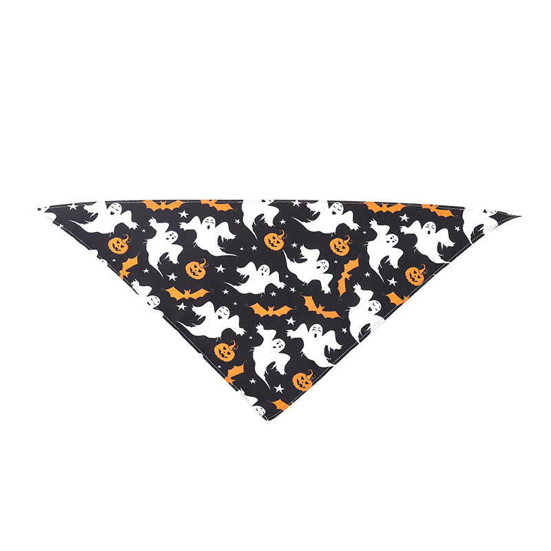 Bandana de nylon para perros y gatos con diseño festivo
