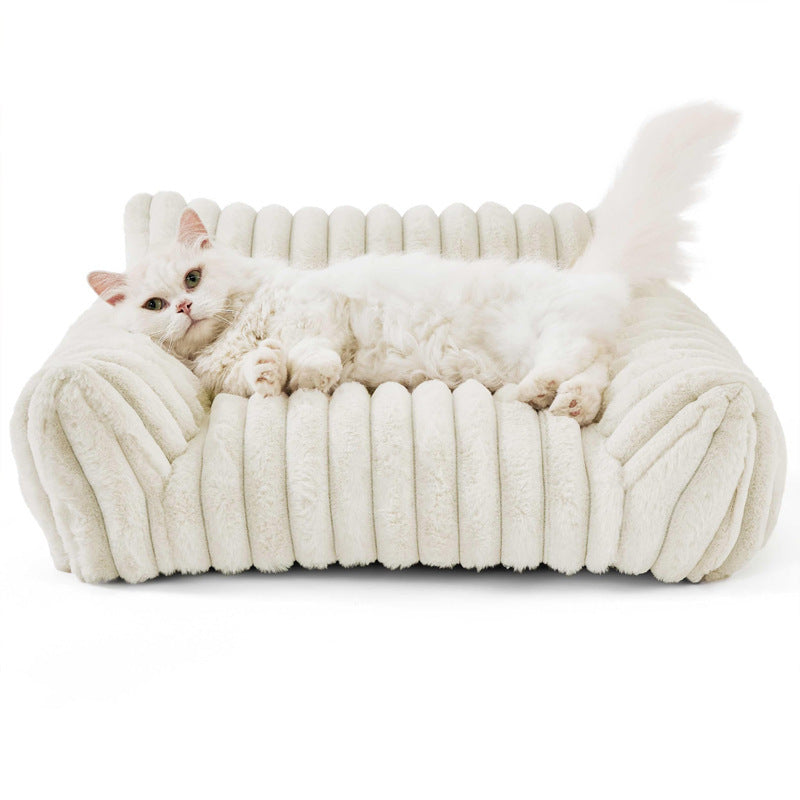Sofá cama para perros con funda lavable