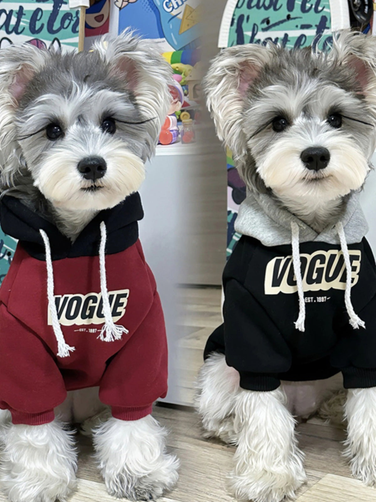 Sudadera con capucha para perros y gatos
