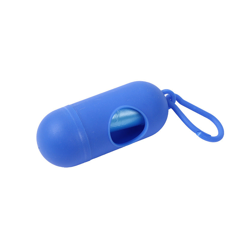 Cápsula dispensadora para bolsas de excrementos