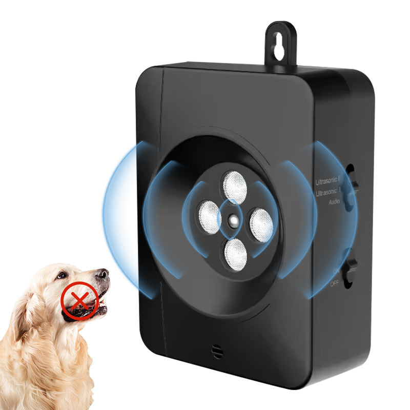 Dispositivo antiladridos por ultrasonidos recargable