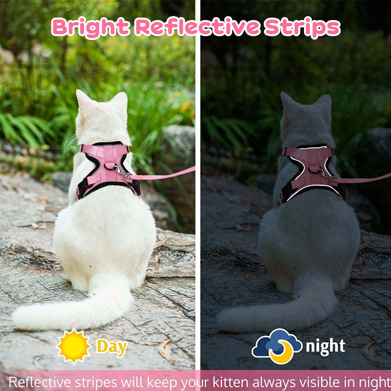 Arnés y correa ajustable antiescape para gatos, foto 16 de 17