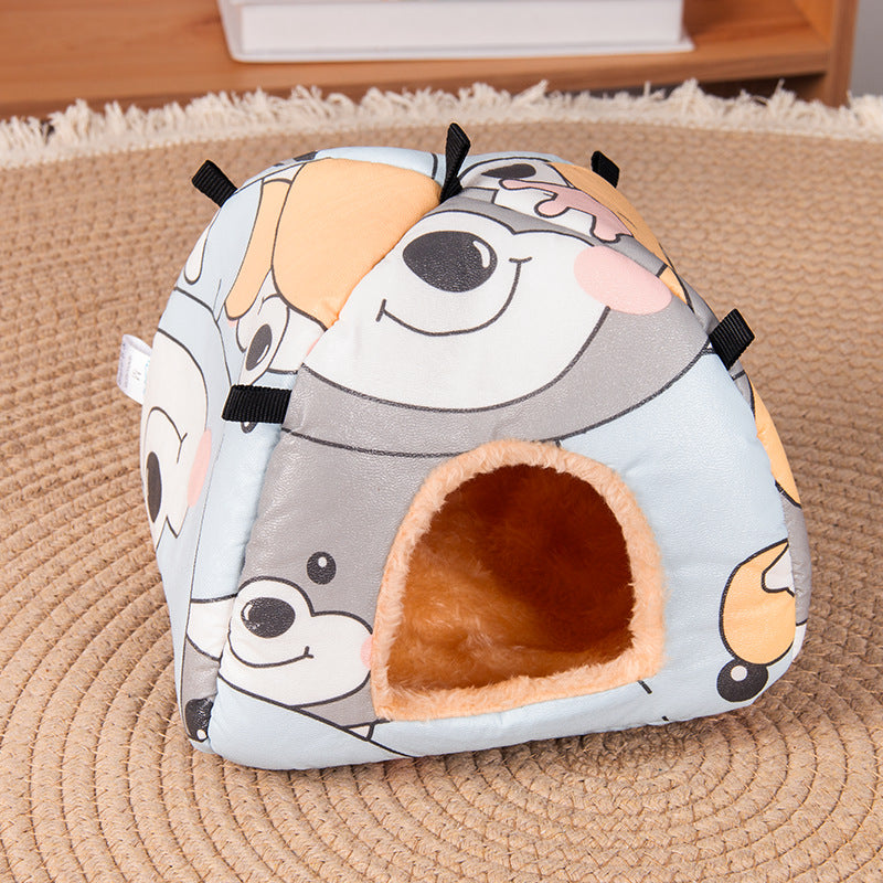 Nido ventilado para hámster y mascotas pequeñas