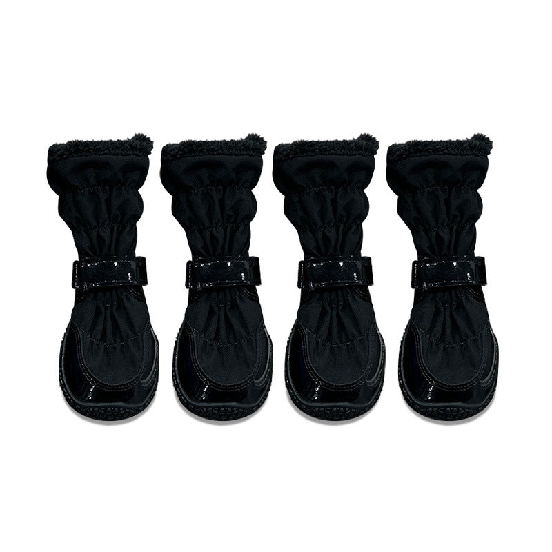 Botas de invierno impermeables antideslizantes para perros