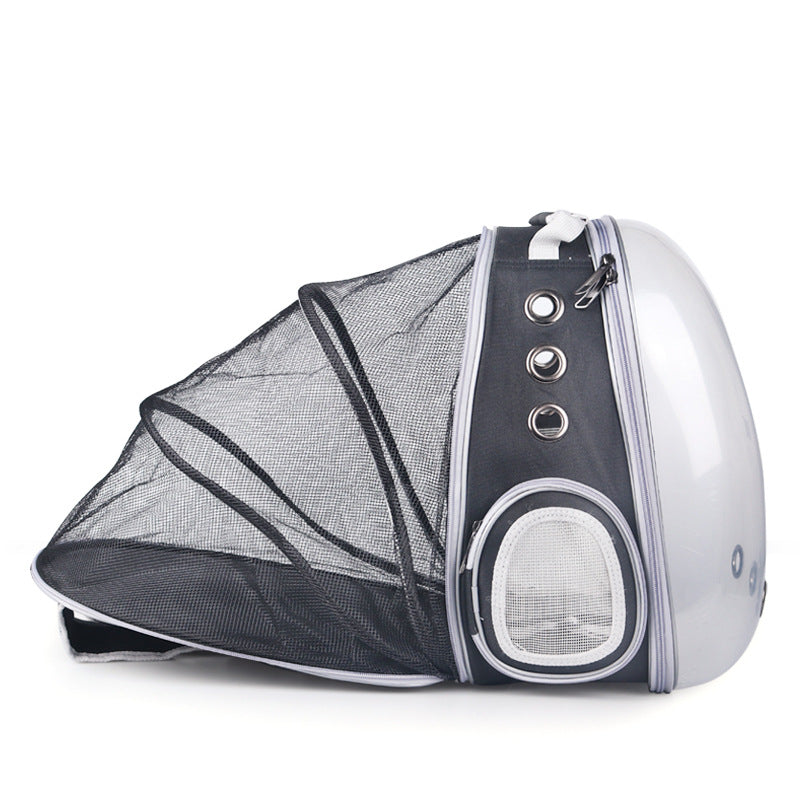Mochila transportín extensible para gatos y perros pequeños