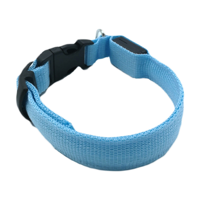 Collar LED recargable USB para perros