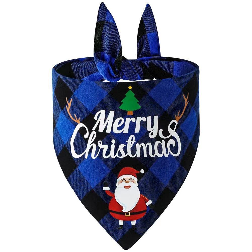 Pañuelo triangular navideño para perros y gatos, foto 3 de 13