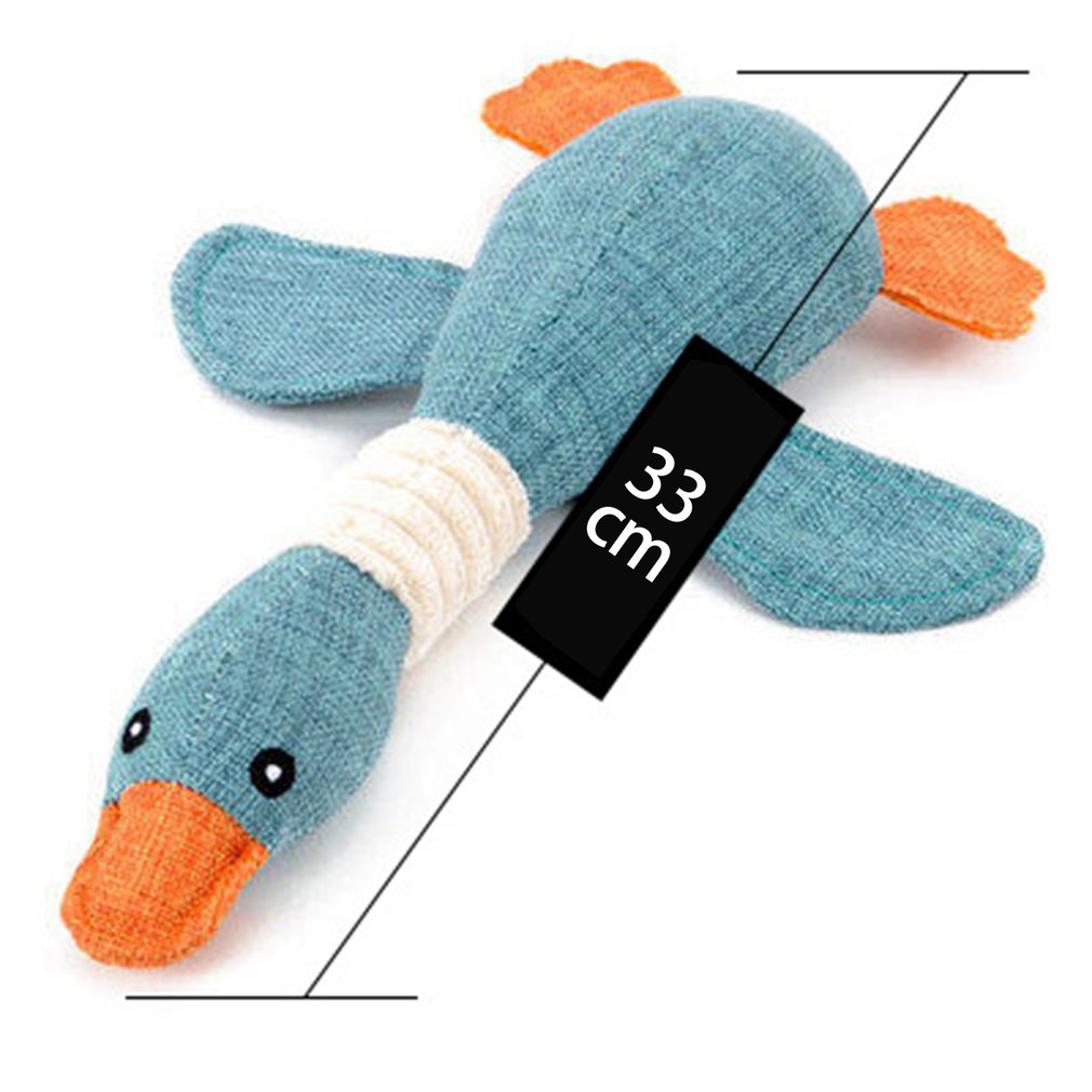Juguete de peluche con sonido para perros, 30cm
