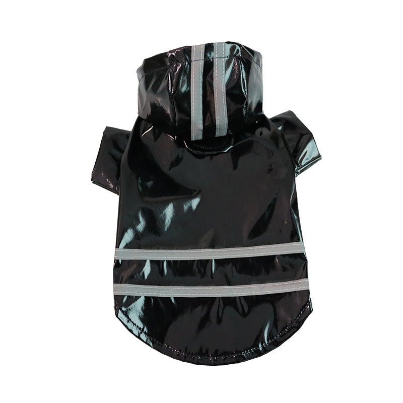 Chubasquero reflectante impermeable para perros