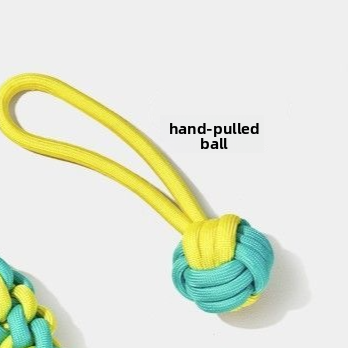 Set de juguetes de cuerda de algodón resistentes para perros