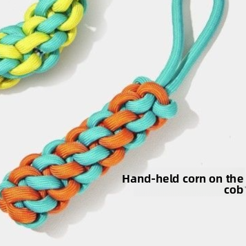 Set de juguetes de cuerda de algodón resistentes para perros