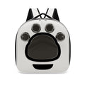 Mochila transportín plegable y transpirable para gatos y perros pequeños en color negro