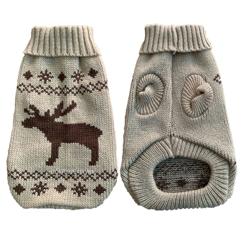 Jersey de punto para perro y gato, cálido para invierno