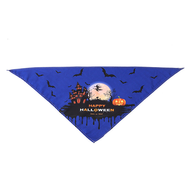 Bandana de nylon para perros y gatos con diseño festivo