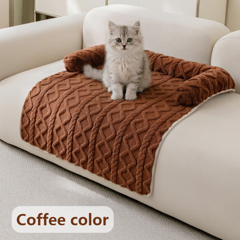 Cama cálida e impermeable para perros y gatos