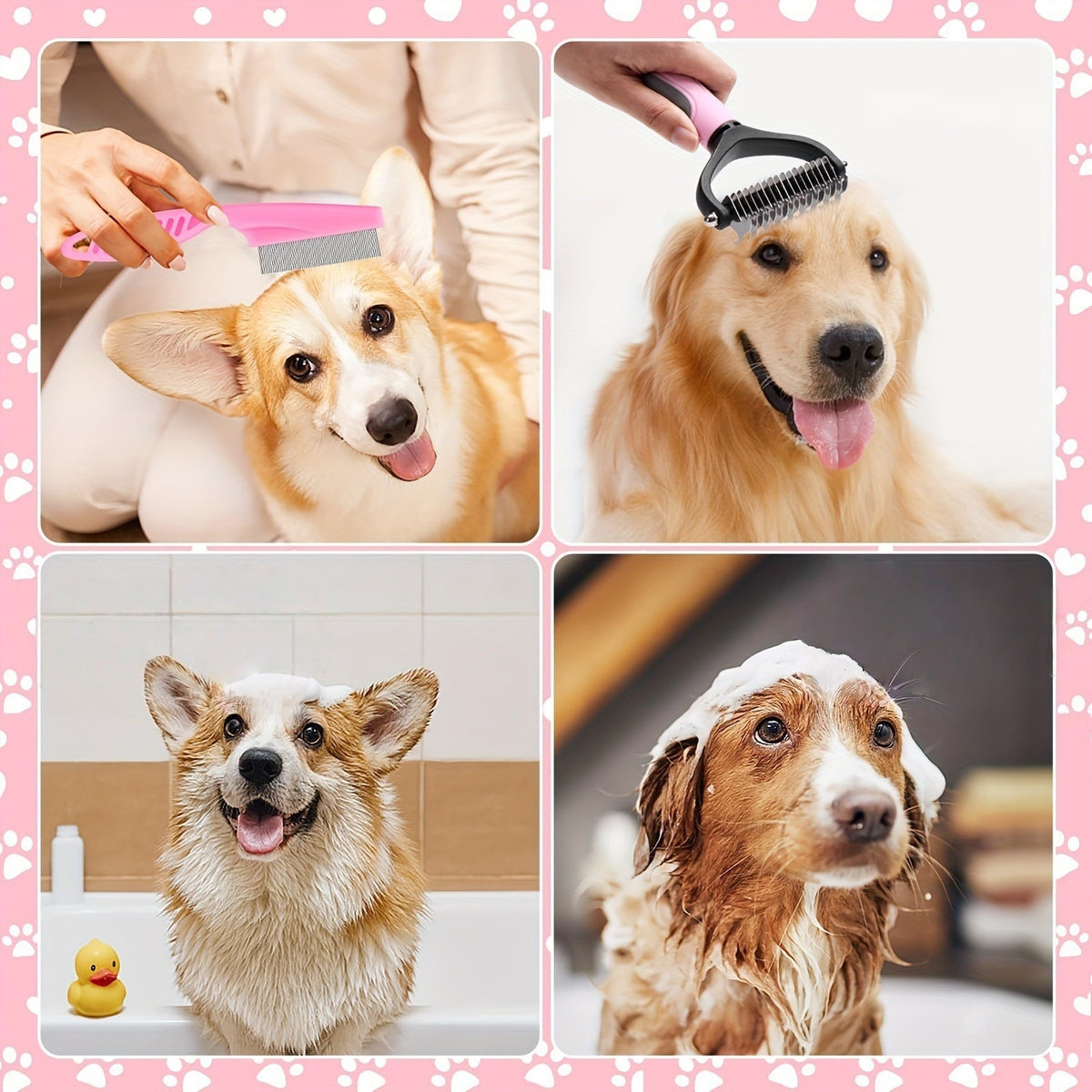 Kit de aseo para perros de 8 piezas
