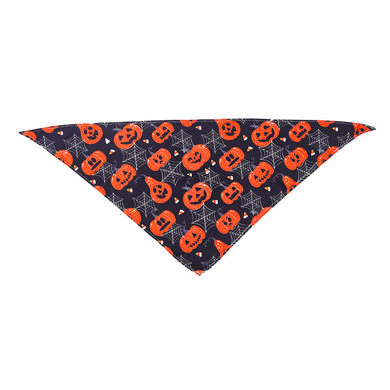 Bandana de nylon para perros y gatos con diseño festivo