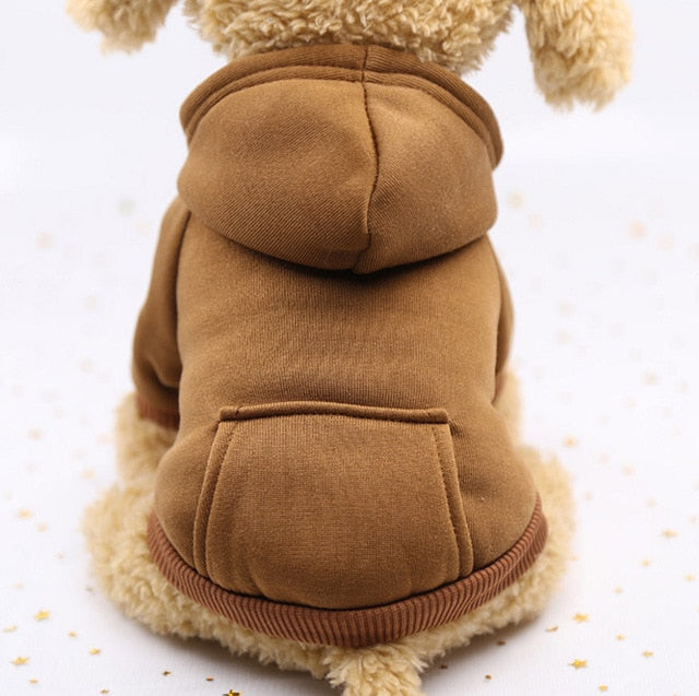 Sudadera de algodón para perros para otoño e invierno