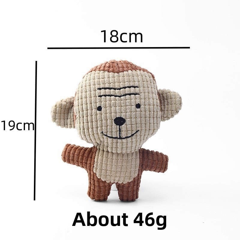 Juguete de peluche con sonido para perros y gatos