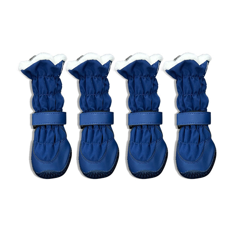 Botas de invierno impermeables antideslizantes para perros