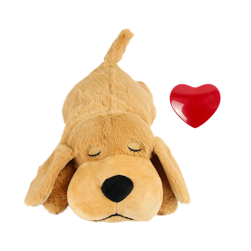 Juguete relajante para perros con simulador de latidos