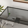 Terrario de vidrio para tortugas y reptiles pequeños