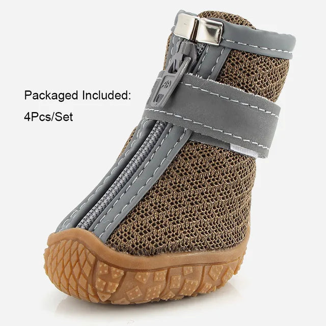 Zapatos transpirables antideslizantes para perros